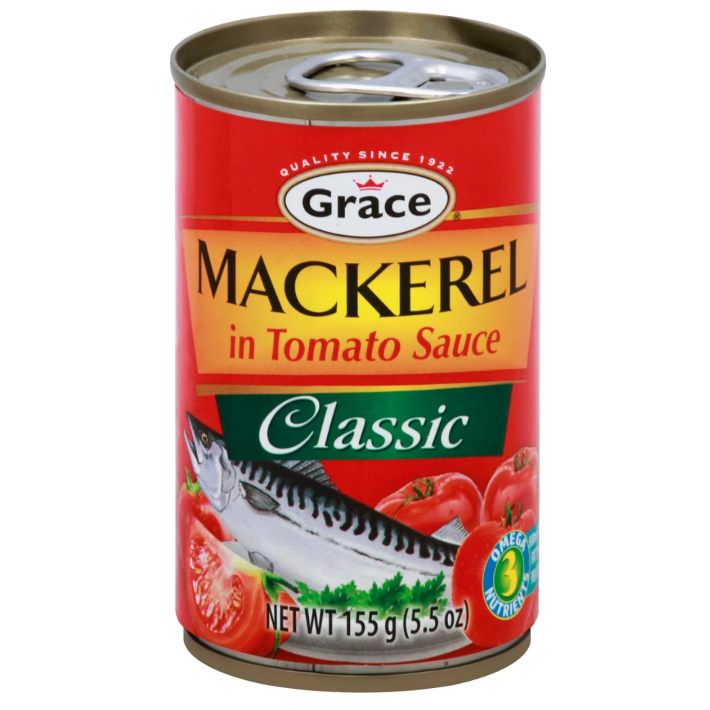 Canned Mackerel, 5.5 oz The Jamaican Pantry