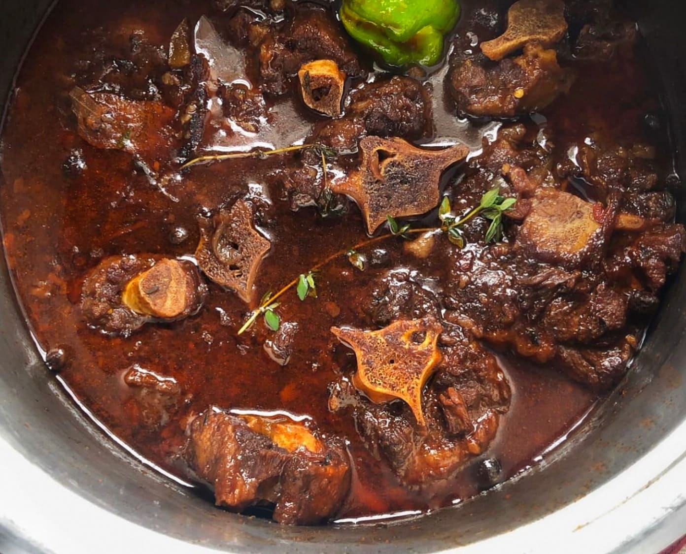 Kit de comida: cena de rabo de toro estofado