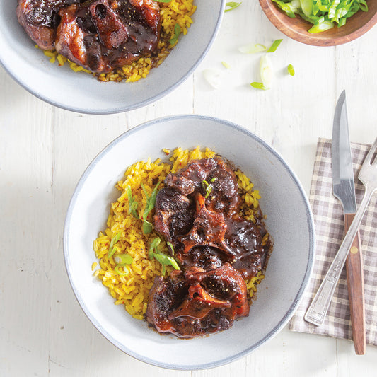 Oxtails + Trench Town Rice