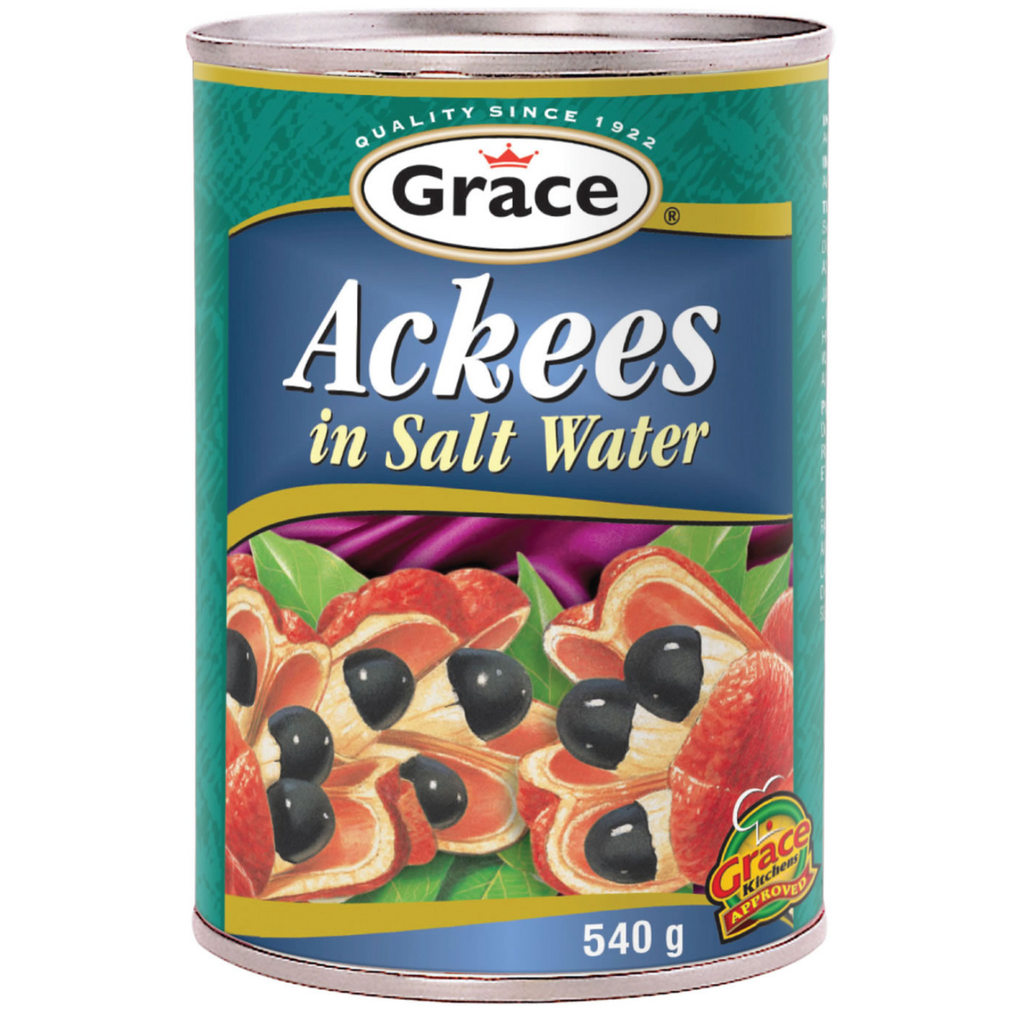 Ackees in Salt Water