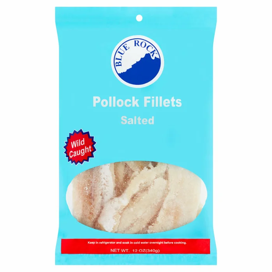 Alaskan Pollock Fillets 12 oz (Saltfish)