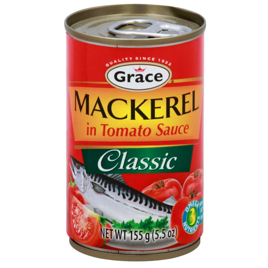 Canned Mackerel, 5.5 oz