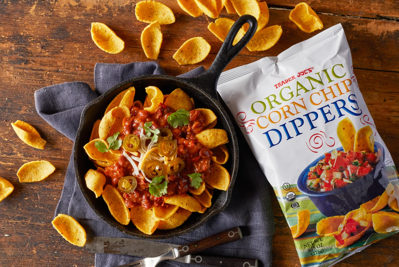 Organic Corn Chip Dippers