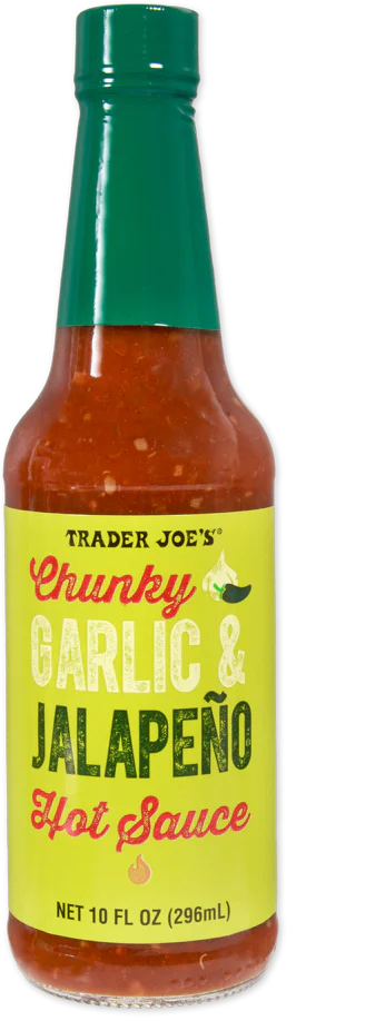 Chunky Garlic & Jalapeño Hot Sauce, 10 OZ