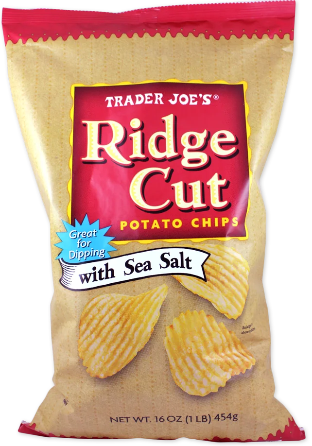 Ridge Cut Potato Chips