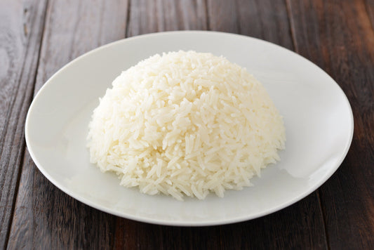 Cantidades de catering de arroz al vapor
